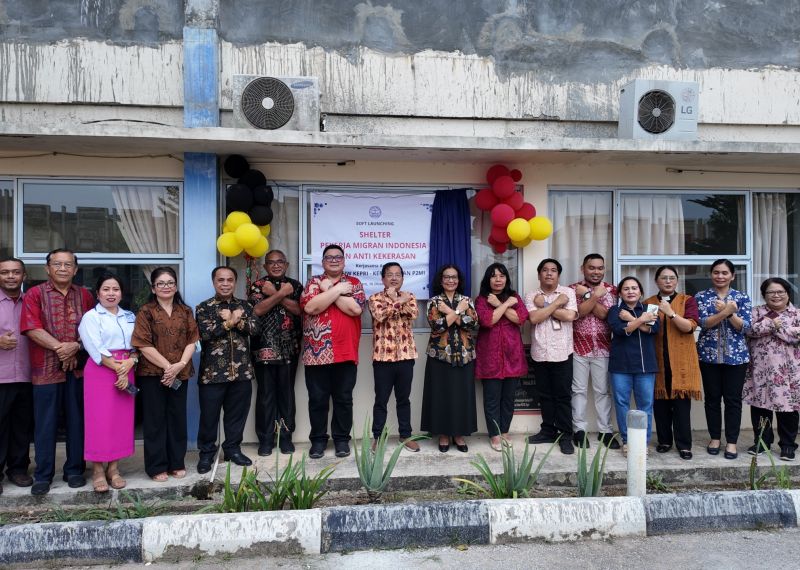 PGI dan PGIW Kepri Luncurkan Shelter Pekerja Migran Indonesia, Perkuat Pelayanan Perlindungan dan Pemulihan